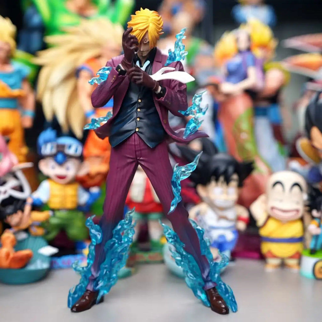 25 cm/9,8 in Anime One Piece Figur Sanji Action Figure Sammeln Modell Statue Spielzeug Geschenk