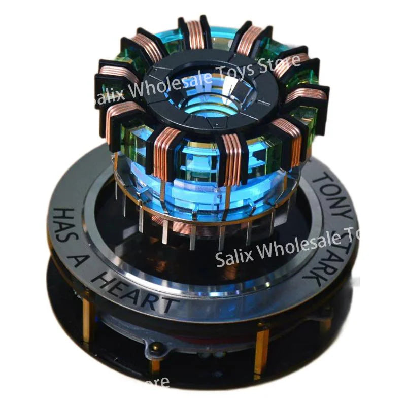 Metal Maglev MK2 MK1 Model Toys Chest Lamp Super Hero 1:1 Arc Reactor Action Figure Light Arc Desktop Decoration Customized