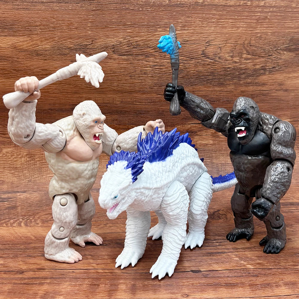 Godzilla Vs Kong Series PVC Figures SHIMO Skar King Monsters Action Figure Children’s Toys Gifts