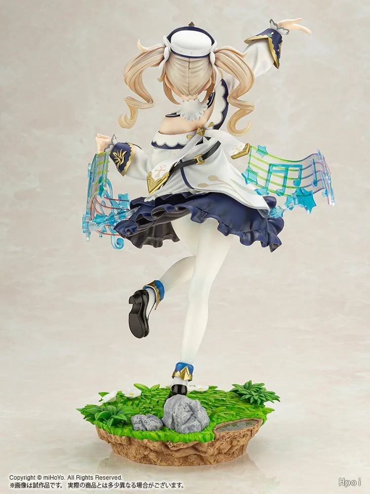 20cm Anime Genshin Impact Barbara Figure Genshin Impact Lumine Action Figure Traveler Aether Venti Figurine Collectible Doll Toy
