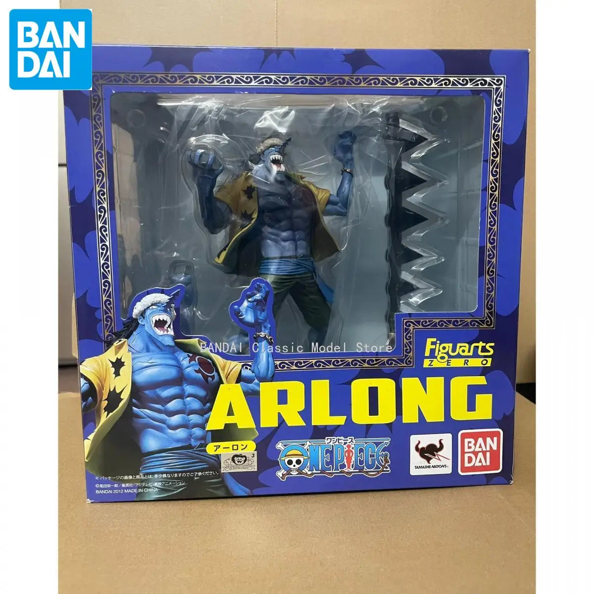 BANDAI Figuarts Zero ONE PIECE Arlong100% In Stock Original Anime One Piece Model Genuine Boxed Toy