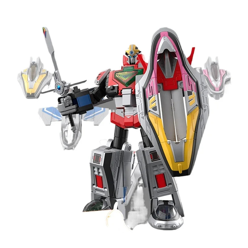 Genuine Bandai Smp Future Robo Shadow Alpha-Beta Combination Model From Mirai Sentai Timeranger Action Figure Cool Toy Gift