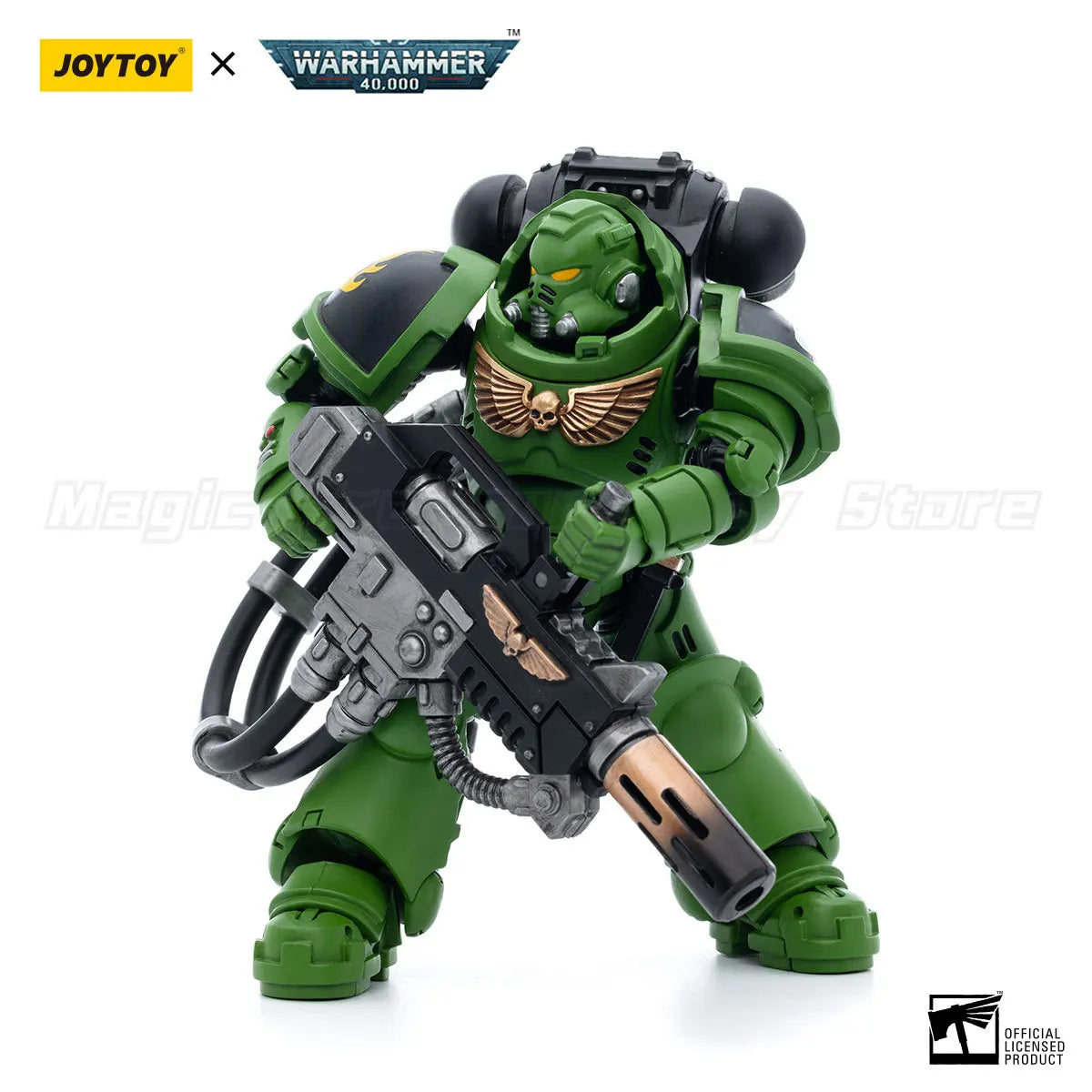 【In Stock】JOYTOY Warhammer 40k Salamanders Eradicators Brother T'Kren 1/18 Action Figure Toy Gift