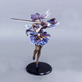 24 см Genshin Impact Аниме Фигурки Keqing Kawaii Изправена екшън фигурка PVC Колекция Модел Кукла Орнаменти Играчки Подаръци за рожден ден