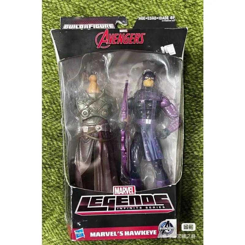 Original Hasbro Marvel Legends Series MARVEL'S Hawkeye Anime Figure Toy Collection Model