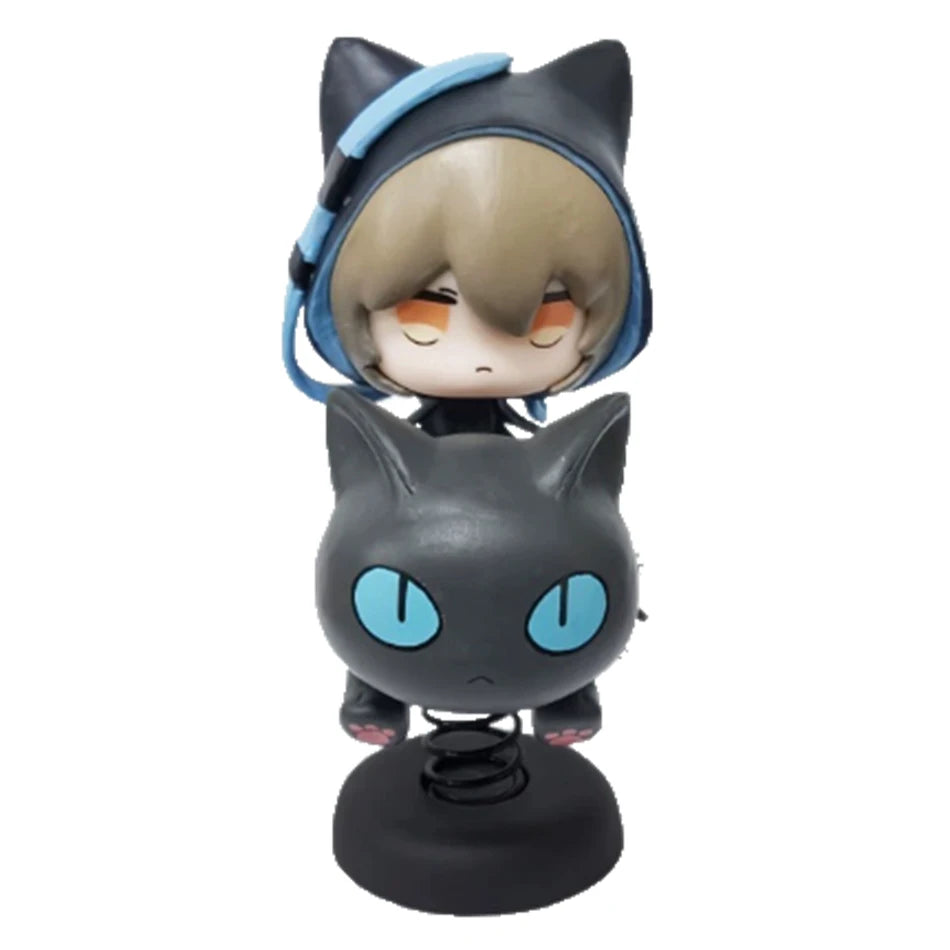 APEX-TOYS Toy Gift Arknights Happy Shake Phantom Q-version Rocking Music Anime Figure PVC Model Collectible for Boys Gift Toy
