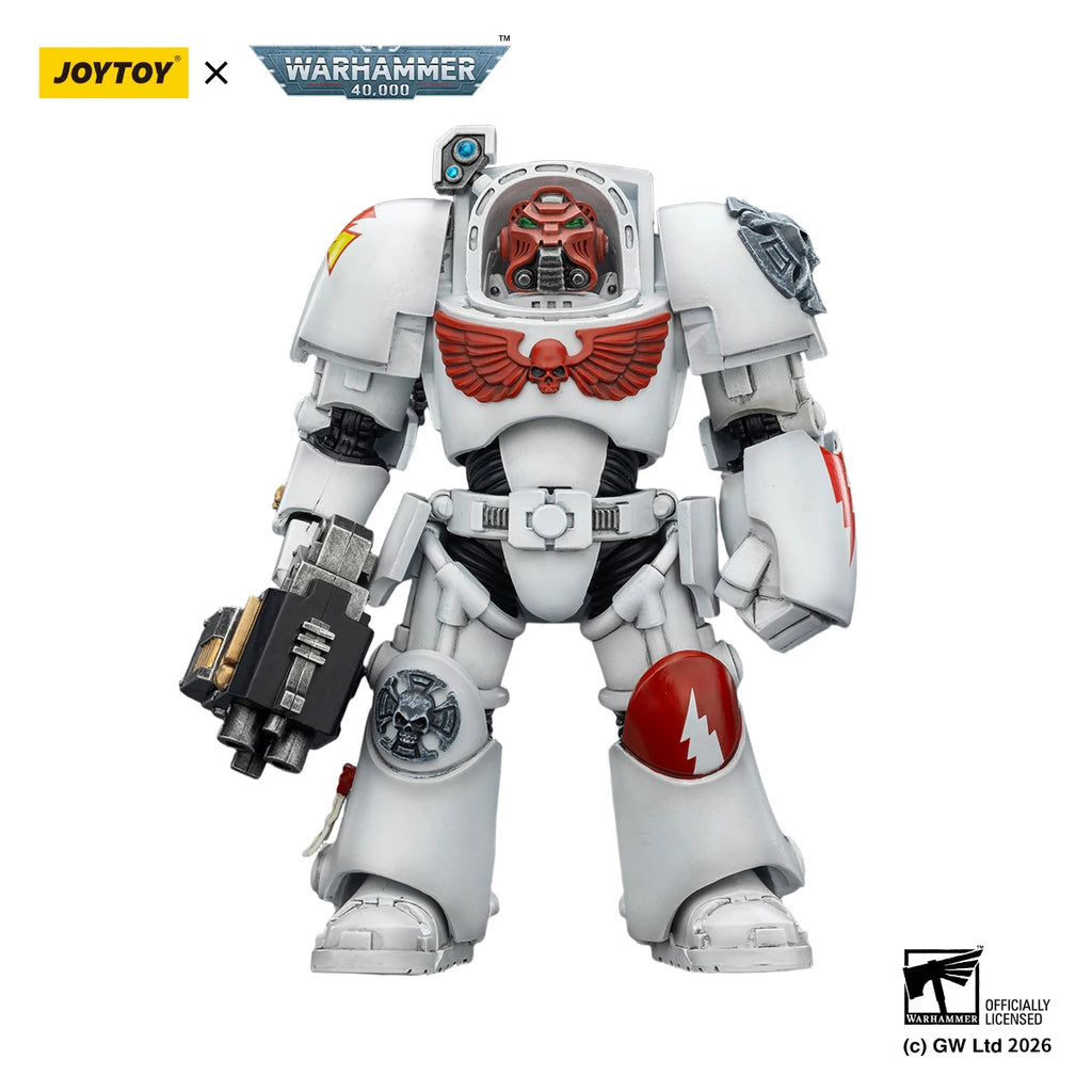 JOYTOY Warhammer 40k 1/18 Action Figures Terminator Black Templars Dark Angels Imperial Fists White Scars Salamanders Model Toys