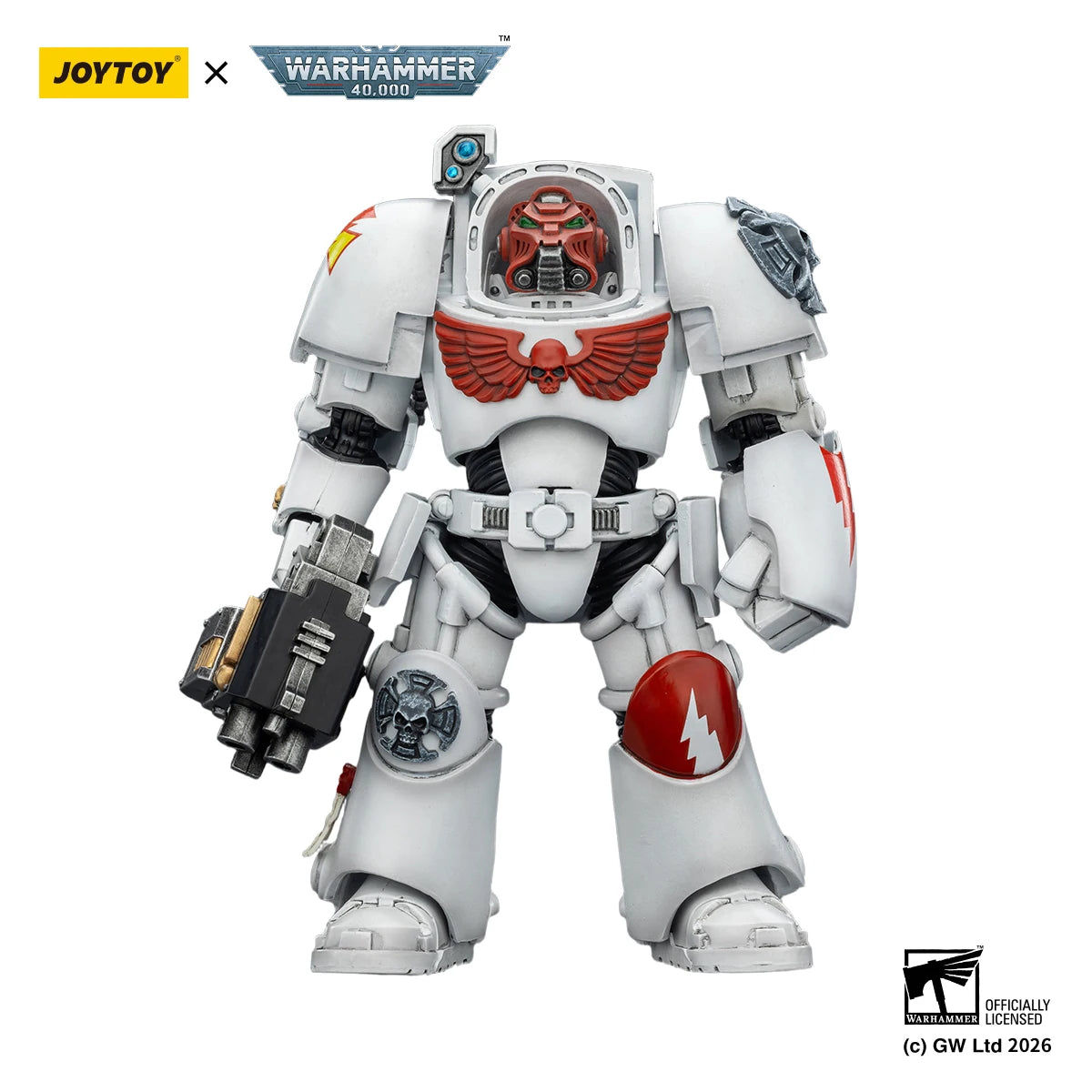 JOYTOY Warhammer 40k 1/18 Action Figures Terminator Black Templars Dark Angels Imperial Fists White Scars Salamanders Model Toys