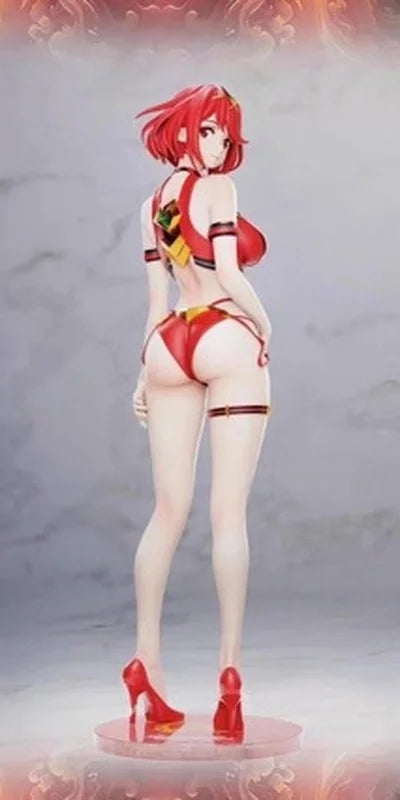 Anime Figure Xenoblade Chronicles Pyra Mythra Swimsuit Pvc Collectible Model Desktop Decoration Ornament Gift For Anime