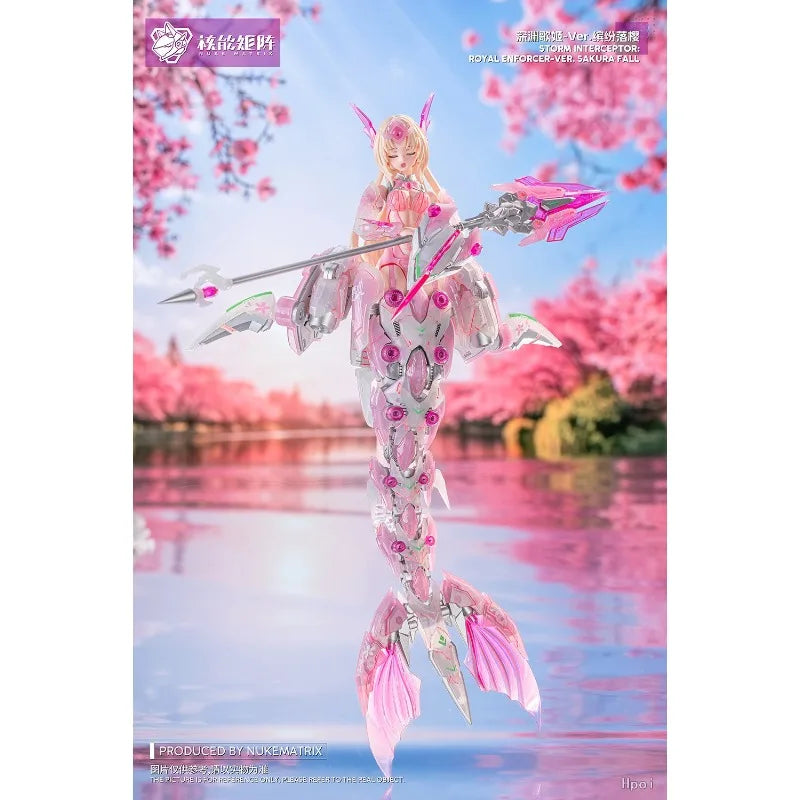 NUKE MATRIX Original Abyss Singer - Falling Cherry Blossoms Limited Edition Assembled Mobile Mother Model Toy Gift in Stock