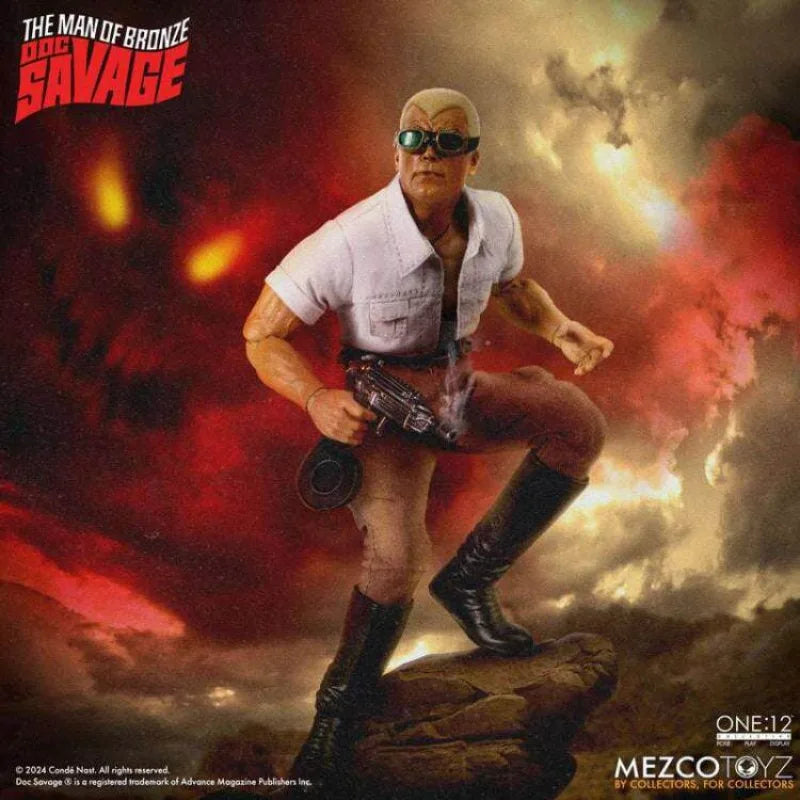 Mezco Toyz Original 1\12 Movable Model Series Dr. Savage, Dr. Savage Anime Action Figure Model Toys Movable Model Gifts Fo Boys