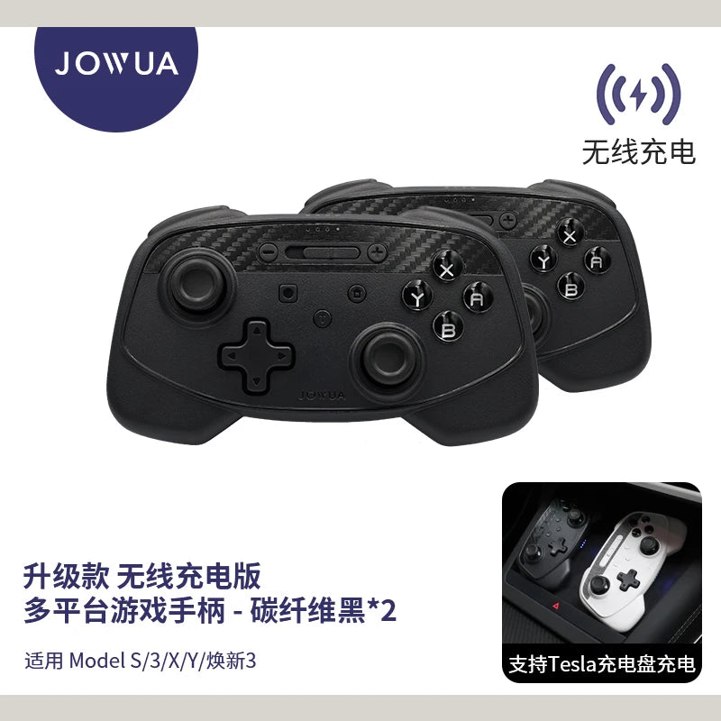 Jowua Wireless Gamepad Tesla Model Yxs3 Wireless Bluetooth Gamepad Multi Platform PC Gamer Controllerr Artifact Gamepa Gyroscope