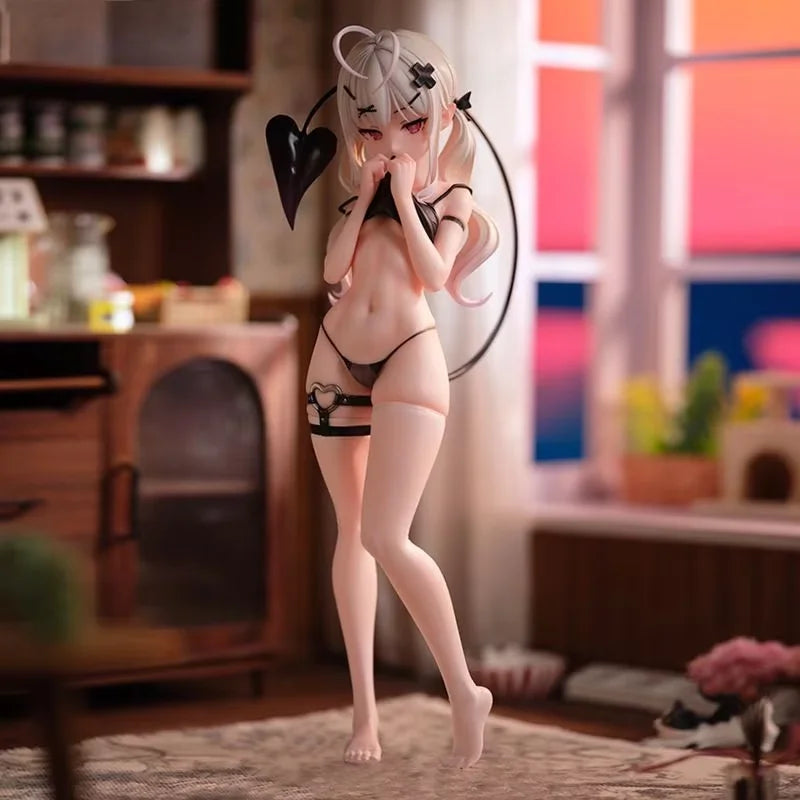 Comic Little Devil Series Anime Figure Bunny Girl Action Figurine Sexy Girl Pvc Models Collectible Toys Room Decoration Gifts