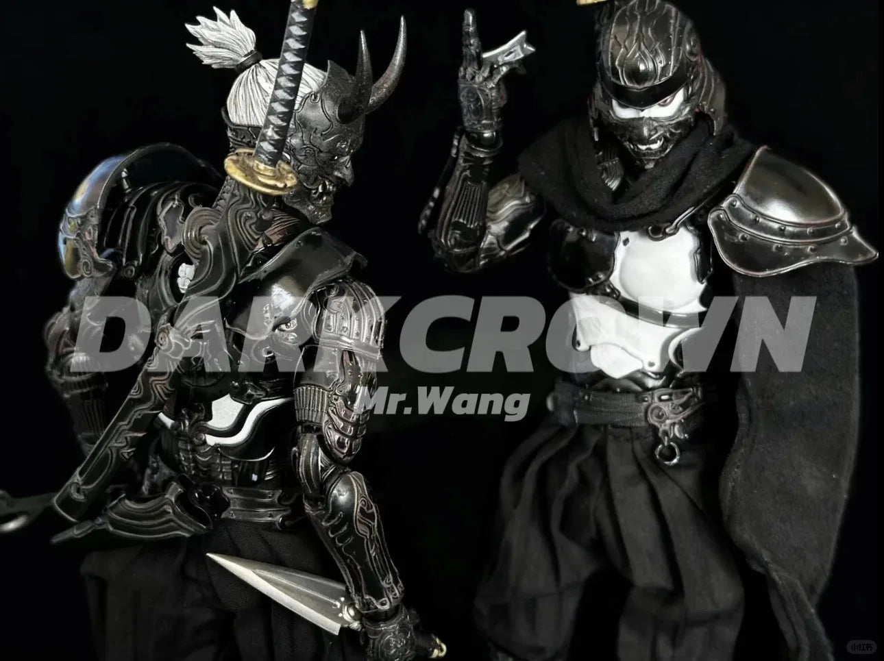 Original DARKCROWN TOYS 6inch BURNINGSOULS Action Figures Immortal Asura Chapter Model Toy Figure Samurai Collection Gift Toys