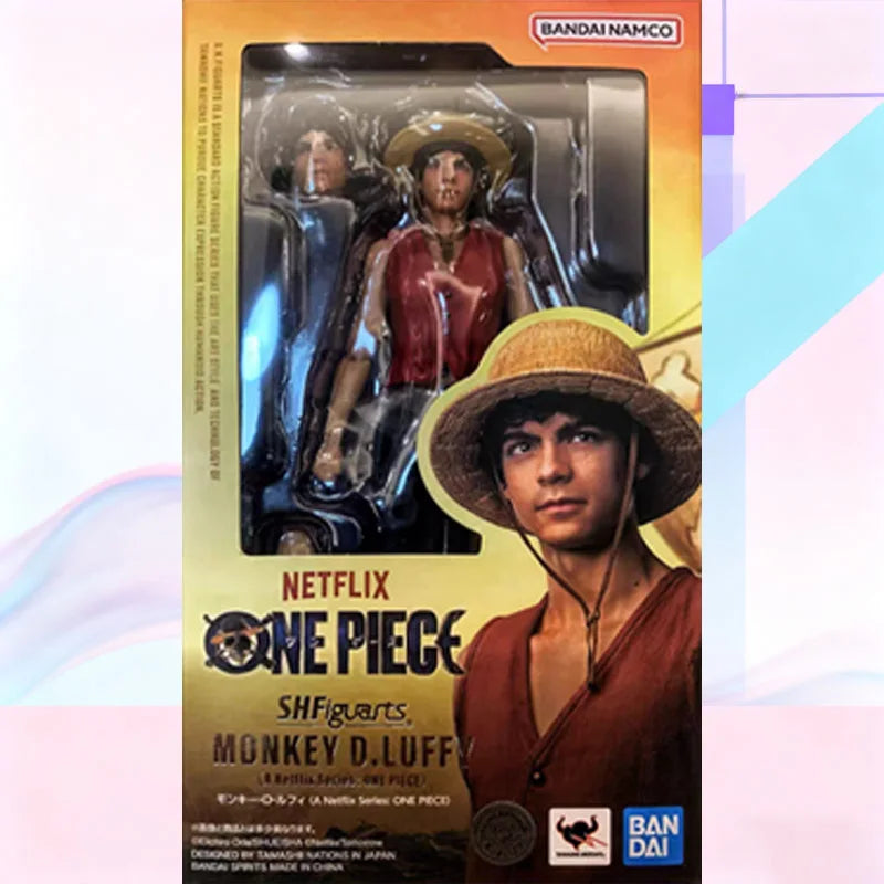 In Stock BANDAI Original Box S.H.Figuarts ONE Piece MONKEY D LUFFY RORONOA ZORO NAMI SHF Action Figure Model Toy Gift for Kids