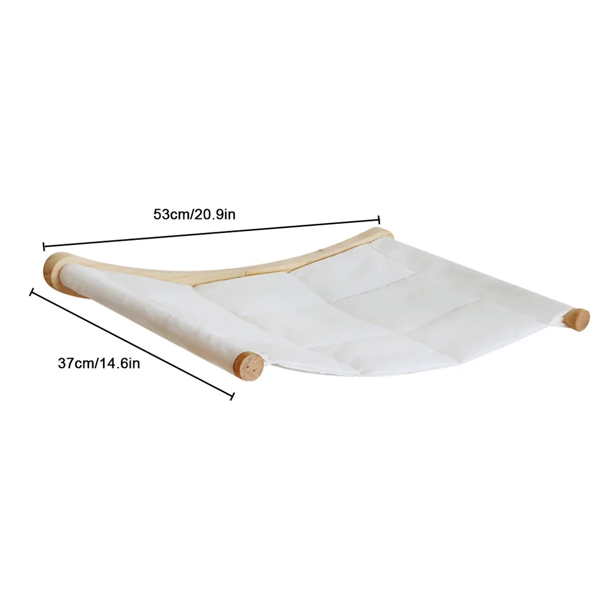 Cat Climbing Shelves Wall Mounted Cat Tree Cat Scratching Post Climbing Perches Hammock Steps for Cat Sleeping Playing and Rest