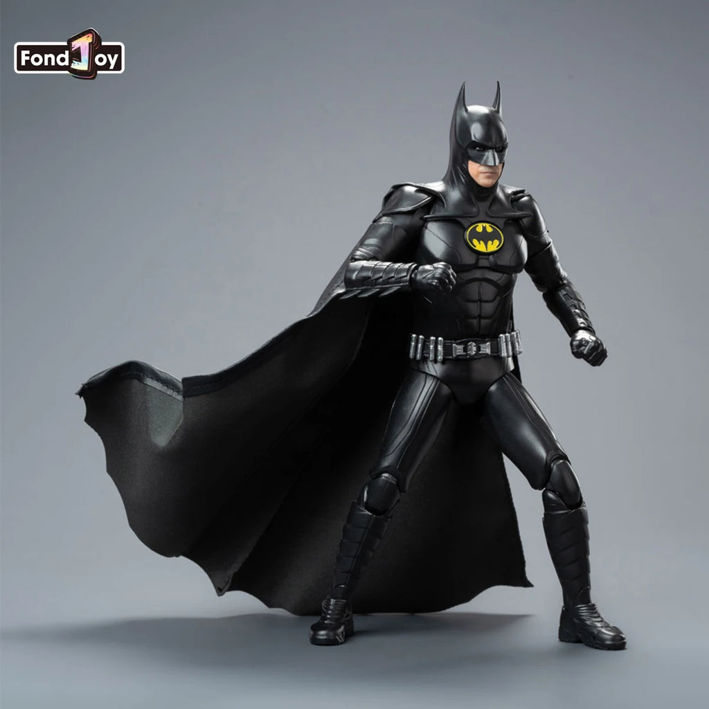 FondJoy Keaton Batman Action Figure 1/9 DC Justice League Anime Figurine Detective Comics PVC Joint Movable Model Toy Gifts
