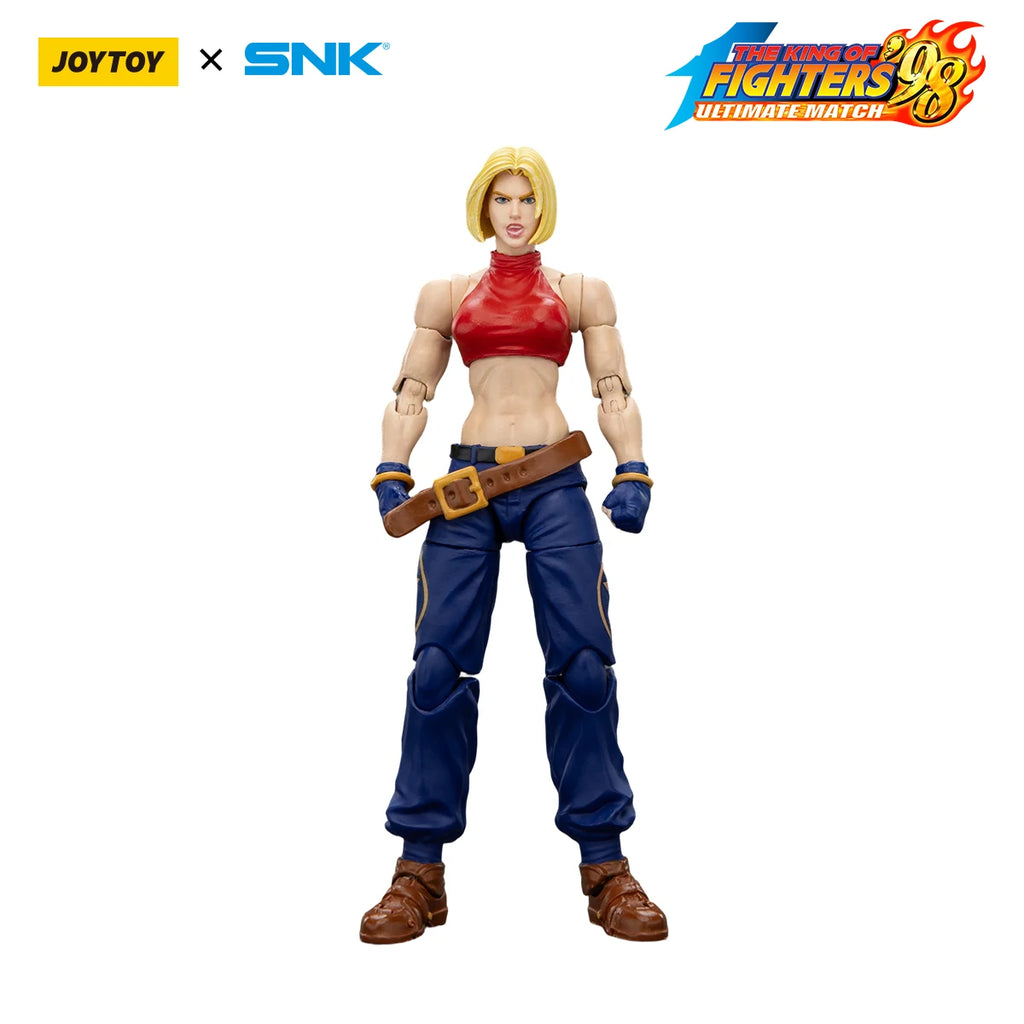 JOYTOY SNK 1/18 Action Figures KOF '98UM '97 Special Team Ryuji Yamazaki Billy Kane Blue Mary