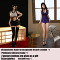 Die neueste Neuheit von MDL! – Tifa – Bewegliche Gelenke – 68 cm große Sammlerpuppe, Kopf-Upgrade mit Haartransplantation, Cosplay-Puppe
