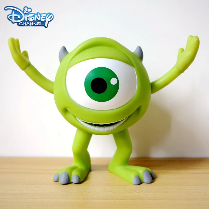 15cm Toy Story Monsters University Mike Wazowski Mr Q Money Pot Piggy Bank PVC Action Figure Model Toys Collection Doll