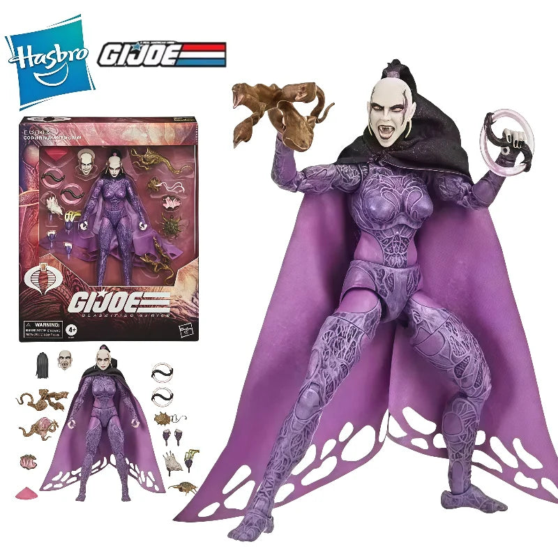 In Stock Hasbro G.I. Joe GI JOE Classified Series 6'‘ Cobra-la Pythona Action Figure Model Collect Hobbies Toys Holiday Gift