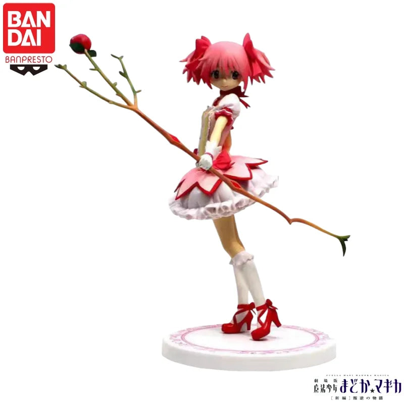 In Stock Original Bandai Banpresto Puella Magi Madoka Magicakaname Madoka Action Figure Doll Brand New Boxed Garageperipherals