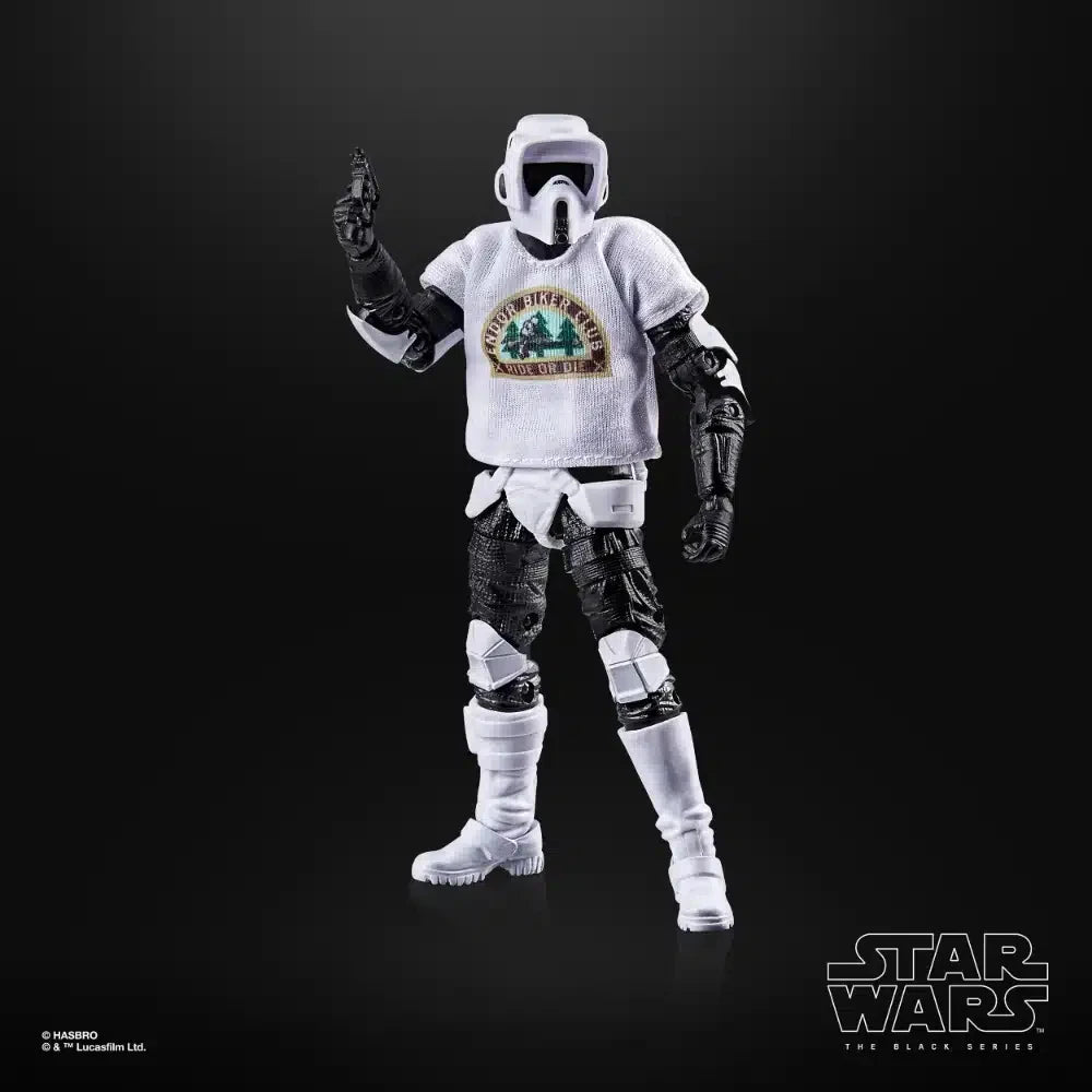 [In-Stock] Hasbro Star Wars The Black Series Scout Trooper (May the 4th Be With You) 15cm Action Figure Model Gift Toys