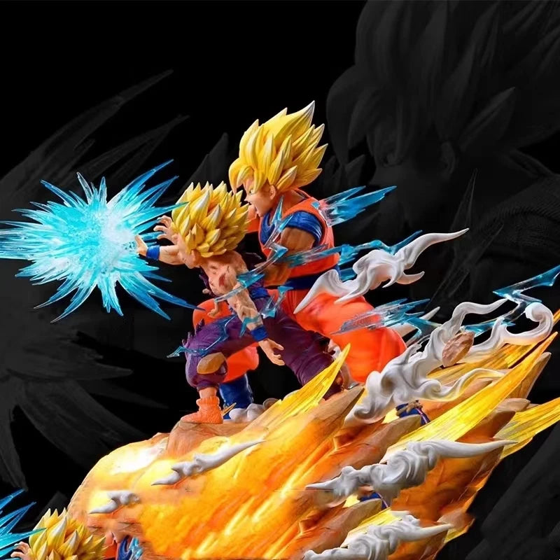 Dragon Ball Z Anime Figur Son Goku Kamehameha Figuren Cell Kakarotto Super Saiyajin Dekoration Modell Statue Puppe Spielzeug Geschenke