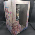 Pure White Elf Anime Girl Figure Detachable Soft PVC Model Desktop Computer Case Car Decor Birthday Gift For Anime Lovers