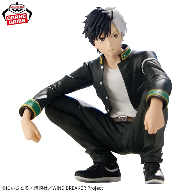 In Stock Original BANDAI BANPRESTO WIND BREAKER Chatting Time PVC 11CM Anime Character Model Collection Toys Gifts