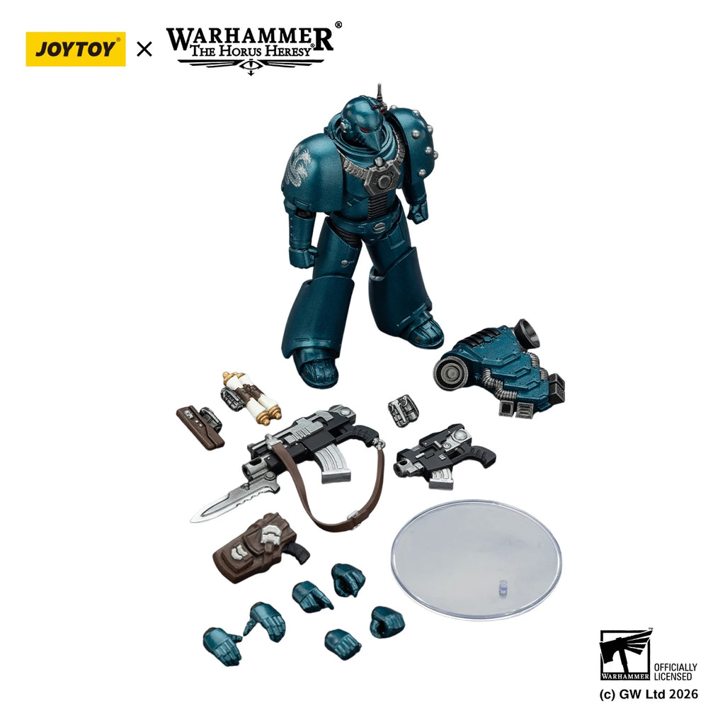 【MT】JOYTOY Warhammer 40K Alpha Legion MKVI Tactical Legionary 1/18 Action Figure Toys Collection