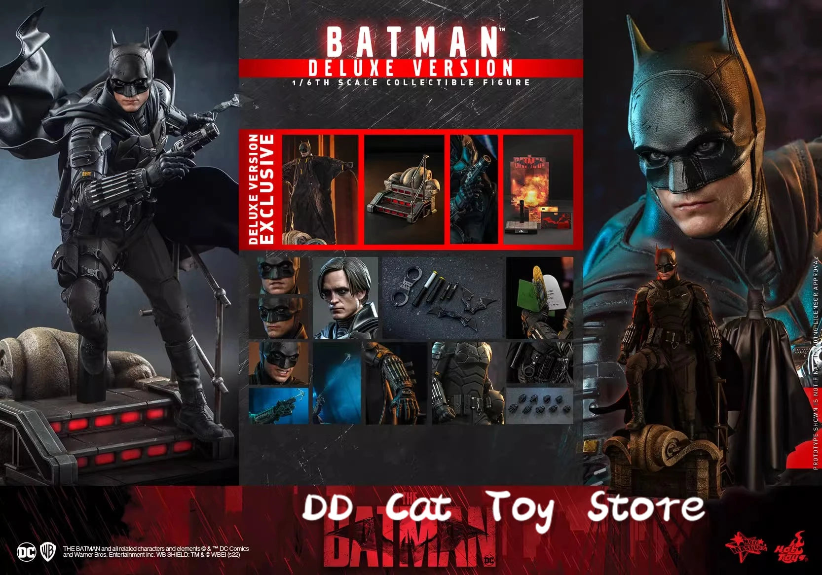 In Stock Genuine Hot Toys HT 1/6 MMS638/639/640/641/642 The Batman 1/6th Scale Collectible Anime Action Figure Toy Xmas Gift