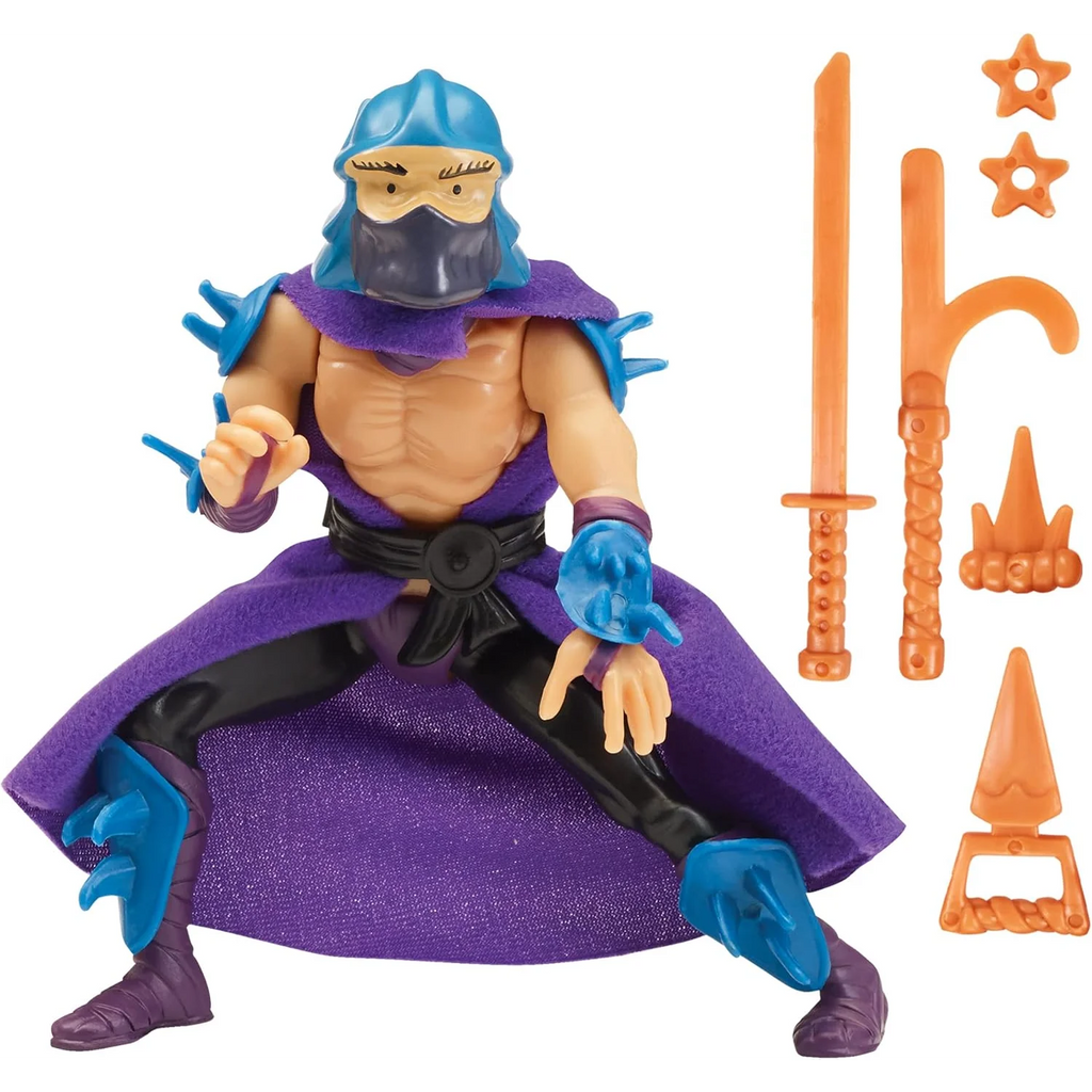 Teenage Mutant Ninja Turtles: 4” Original Classic Retro 2013 Shredder Basic Action Figure By Playmates Toys Action Figure