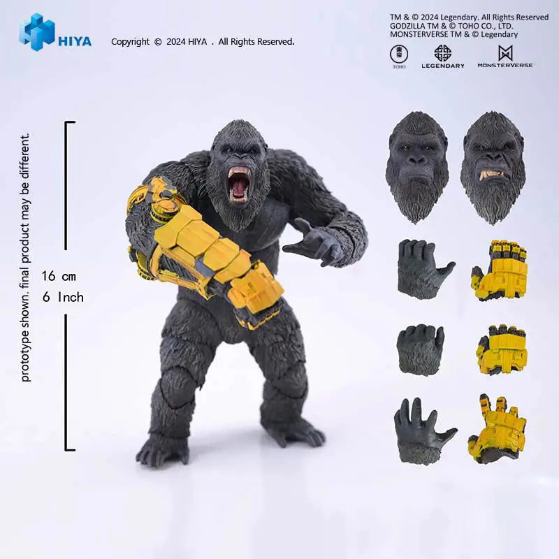 [Shipping 24h] Original Hiya Godzilla Kong Action Figures The New Empire Model Toys Collectible In Stock