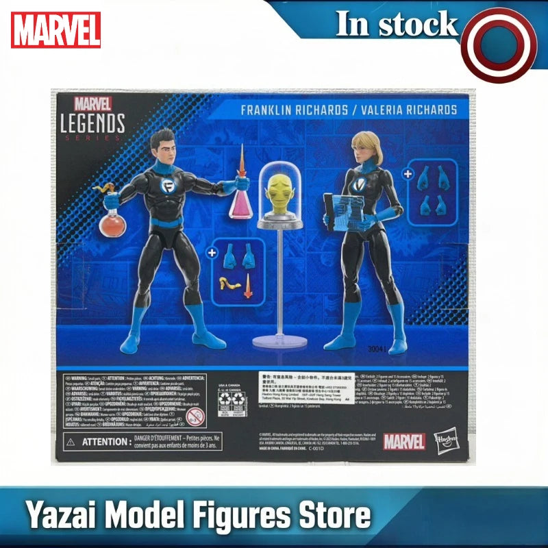 Original Marvel Legend Series Fantastic Four Franklin Richards / Valeria Richards Action Figure Toys Model Gift