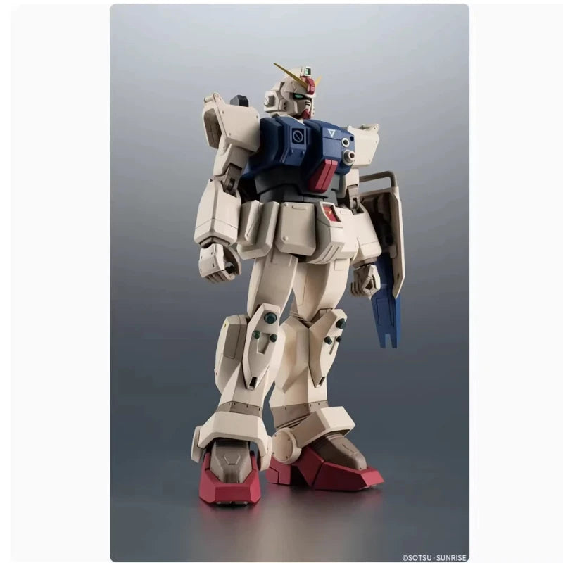 In Stock Bandai Tamashii Web Exclusive Robot Spirit Gundam Ground Type Desert Variant 08th Ms Team Collectible Action Figure Toy