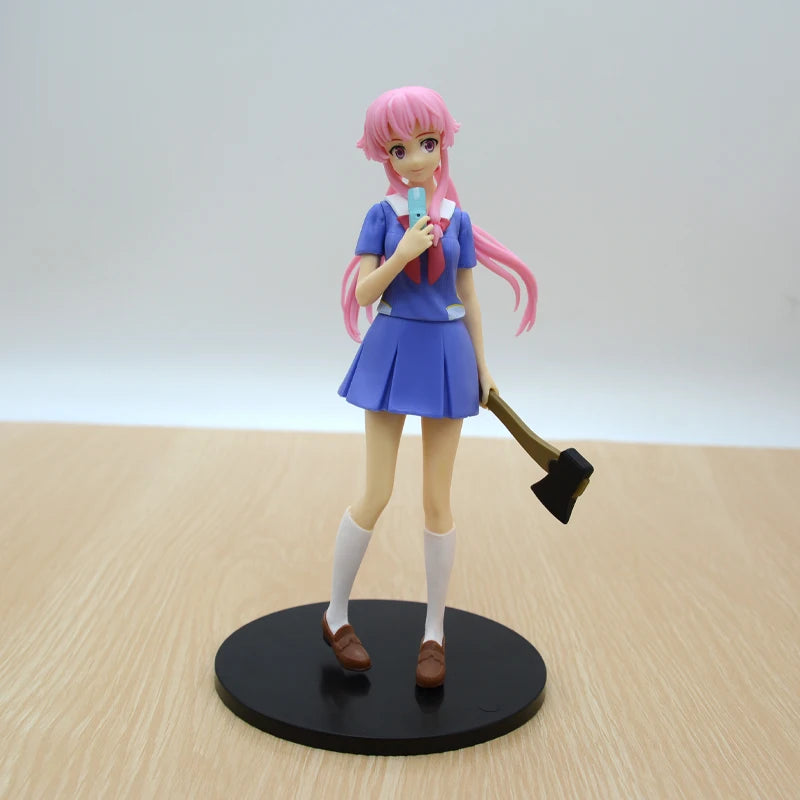 #2316 Mirai Nikki Yuno Gasai Anime Figure Pop Up Parade Future Diary Gasai Yuno Action Figure Collectible Model Doll Toys Gifts
