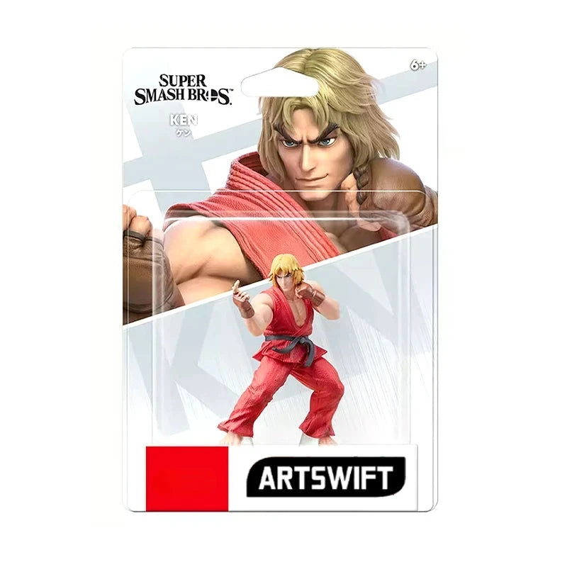 ARTSWIFT Store Super Smash Ryu Ken Street Fighters Figure Original Asian Version Region Free In Stock Gifs For Friends Men