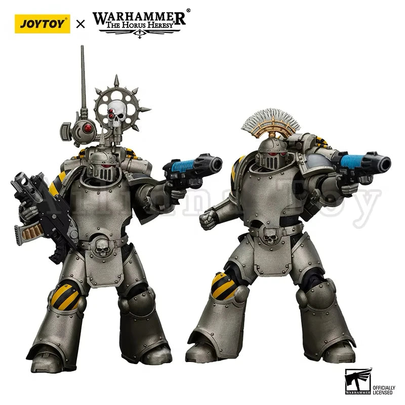 JOYTOY 1/18 Action Figure The Horus Heresy Iron Warriors Iron Circle MKlll Tactical Tyrant Siege MKVI Tactical Anime Model
