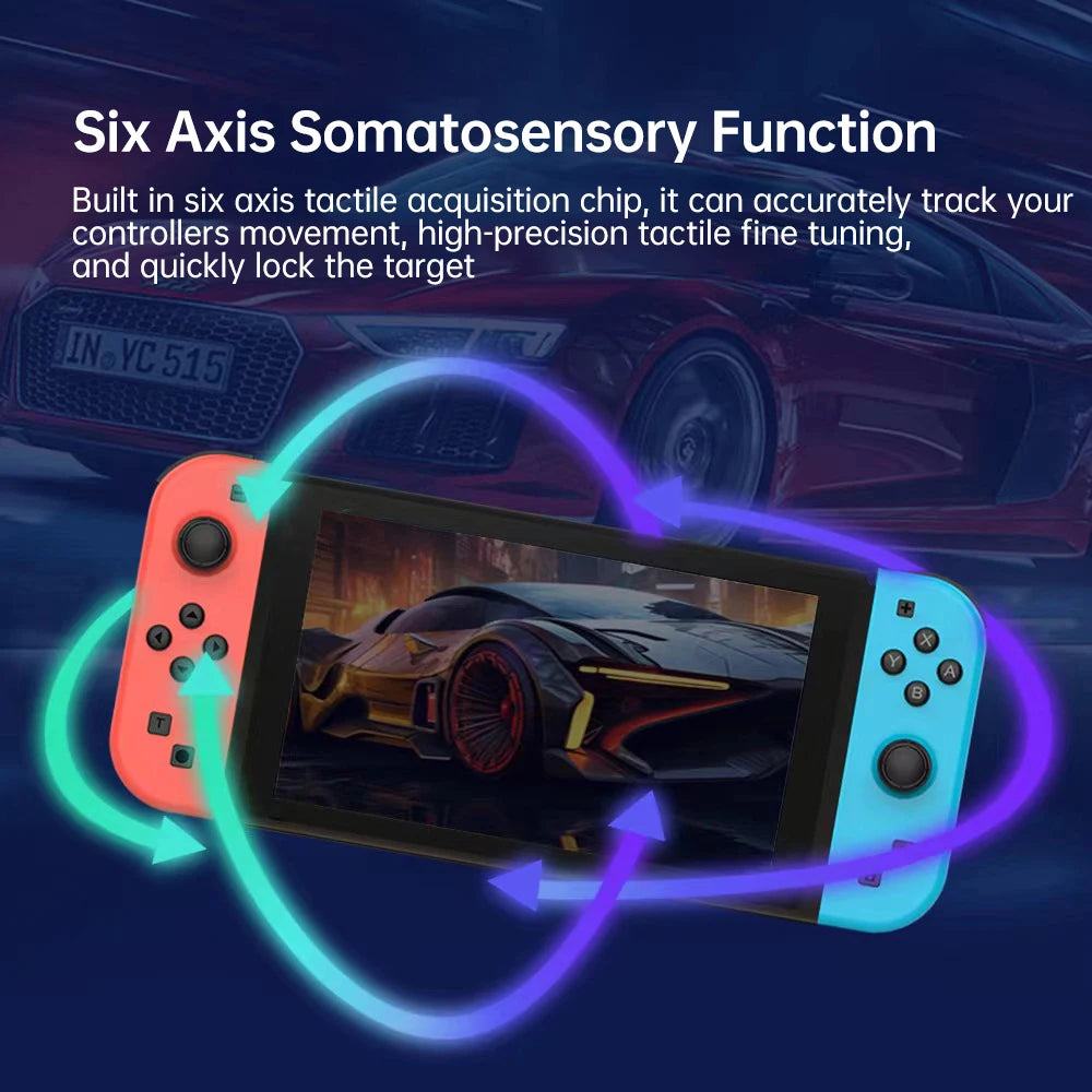 Joy Pad Joycons Gamepad For Nintendo Switch Joystick Bluetooth Wireless Game Controller Joystick With Trubo Video Game Consoles