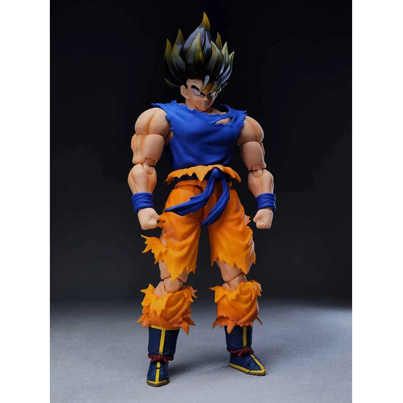 Mythos Anime Son Goku Figure Studio Dragon Ball Super Saiyan SSB Ultra Instinct Goku Monkey King Anime Action Figure Toys Gifts