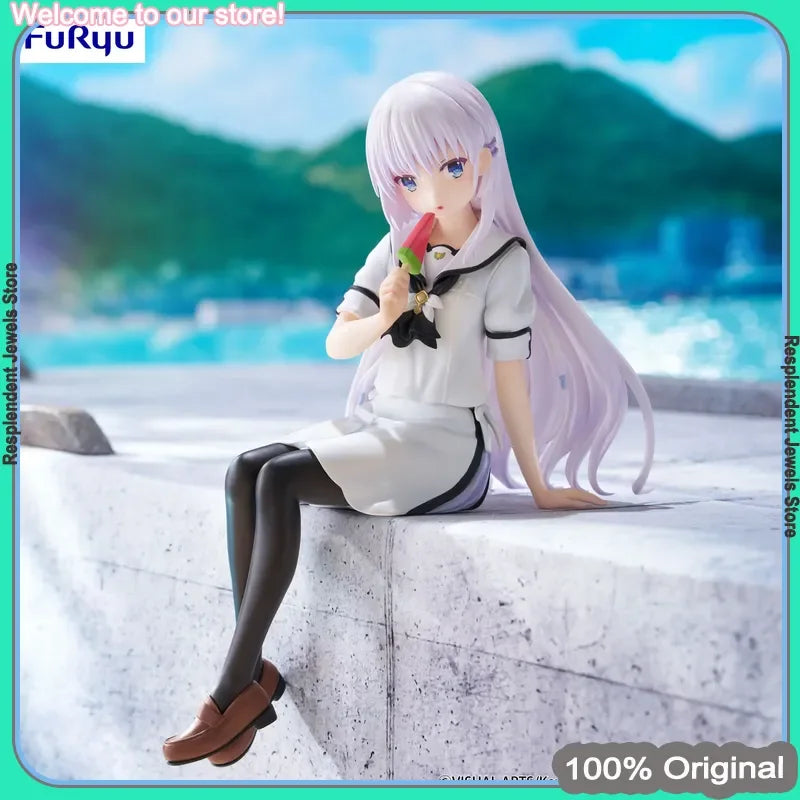 Original Fury Sommer Taschen Cosplay Naruse Shiroha Action Figur Kostüm Jk Schuluniform Nudel Stopper Kawaii Weihnachten Geschenk