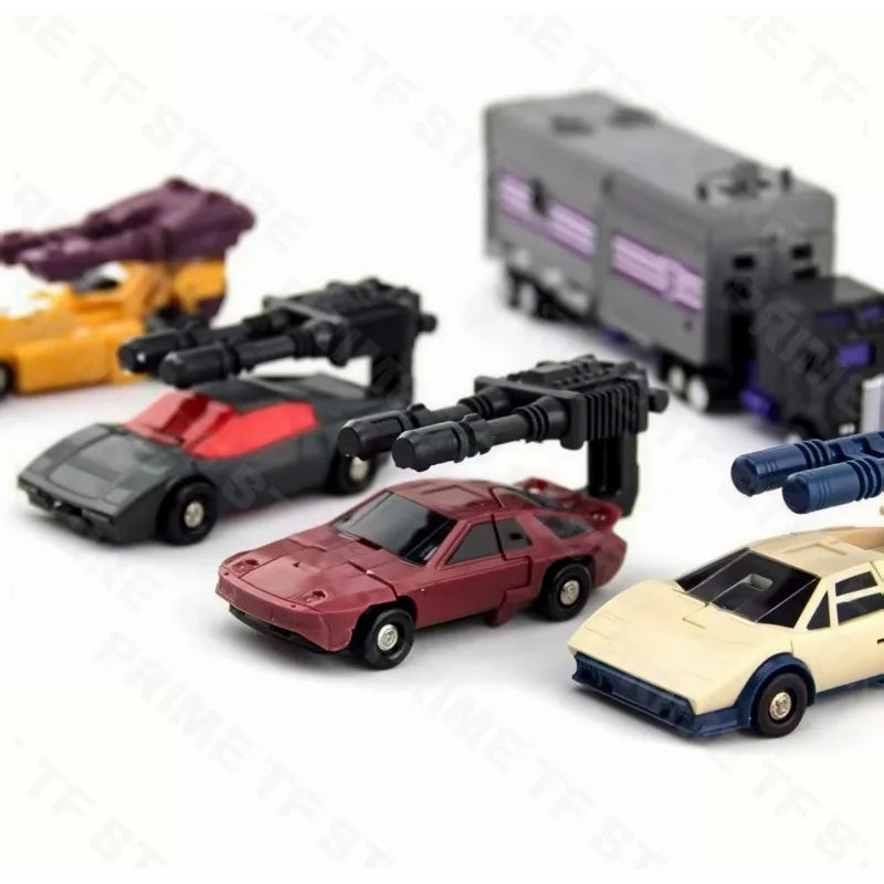 Original Hasbro Transformers Toy G1 Animation 1984 STUNTICON SUPER WARRIOR MENASOR Anime Figure Toys Collection Model