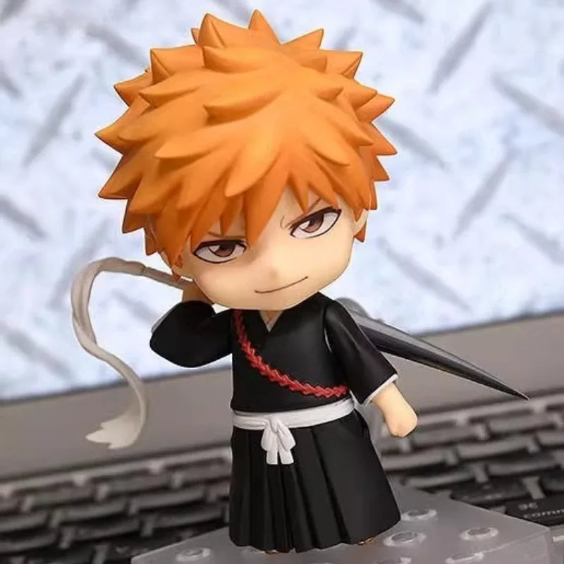 Original in Stock Good Smile Nendoroid GSC BLEACH Ichigo Kurosaki Toshiro Hitsugaya Anime Figures Model Toy Gift Ornament