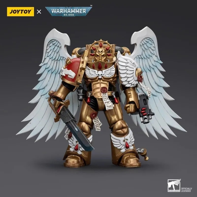 【Auf Lager】JOYTOY WARHAMMER 40K Blood Angels Die fünfköpfige Heilige Blutgarde 1/18 Actionfiguren Sammelfiguren Ornamente Spielzeug