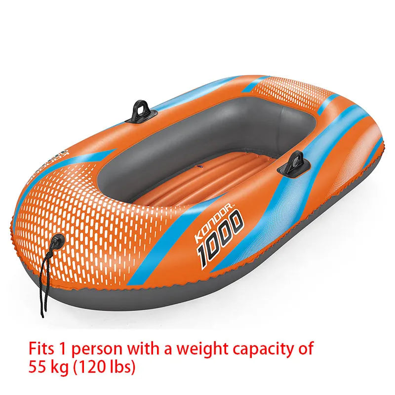 Bestway 61136/61140/61142/61146 Надуваем каяк за 1-3 души - Дълготрайно PVC рафтинг приключенско превозно средство за вълнуващи приключения
