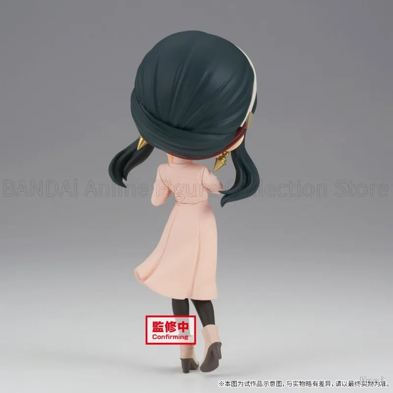Original BANPRESTO Q Posket SPY×FAMILY LOID FORGER/YOR FORGER Outfit for Going Out Anime Humanoid Decoration Model