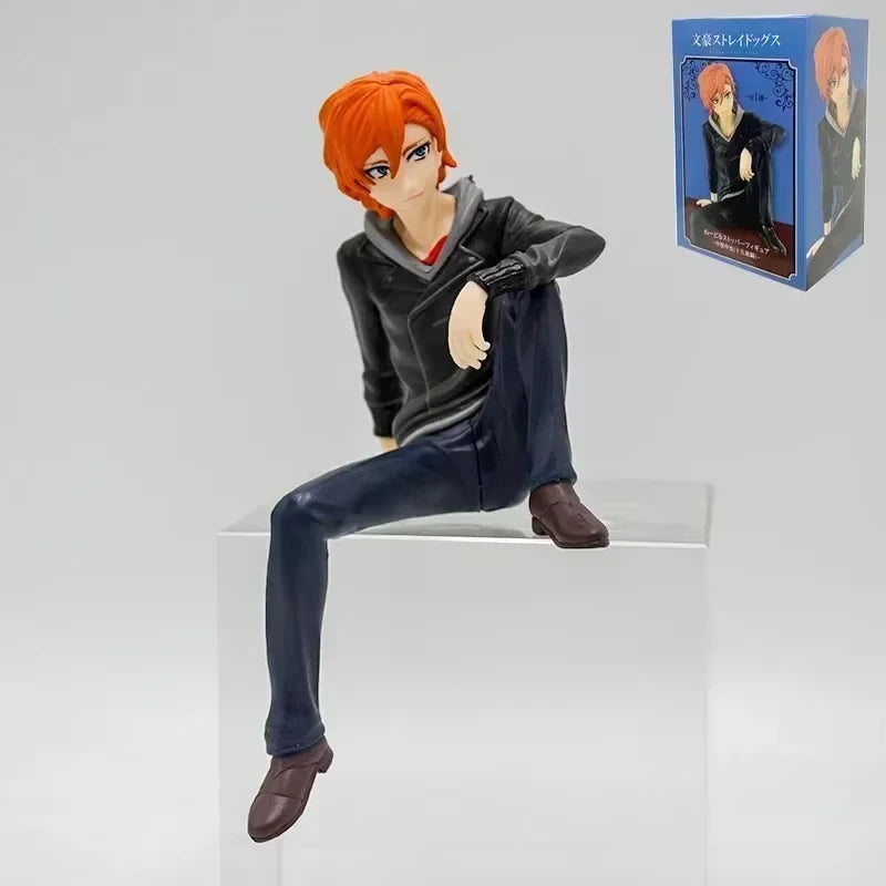 18cm POP UP PARADE Bungo Stray Dogs Nakahara Chuuya Anime Figure Osamu Dazai Action Figure Edogawa Rampo Figurine Model Doll Toy