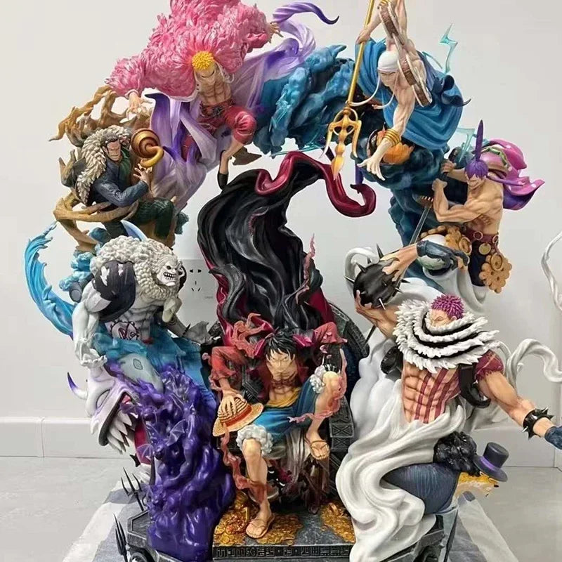 48cm ONE PIECE Figure Monkey D. Luffy Novel Toys for Boys Model Children Collection Desktop Display Kids Action Figure Gift Toys