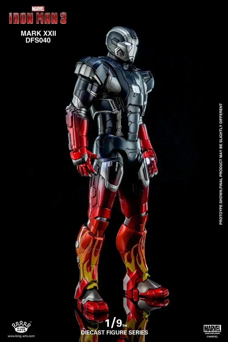1:9 Mk8 Mk9 Mk11 Mk12 Mk13 Mk14 Marvel Iron Man Kingarts Ka Complete Alloy Toy Figure Assembled Collectible Model Gift Boy Deco